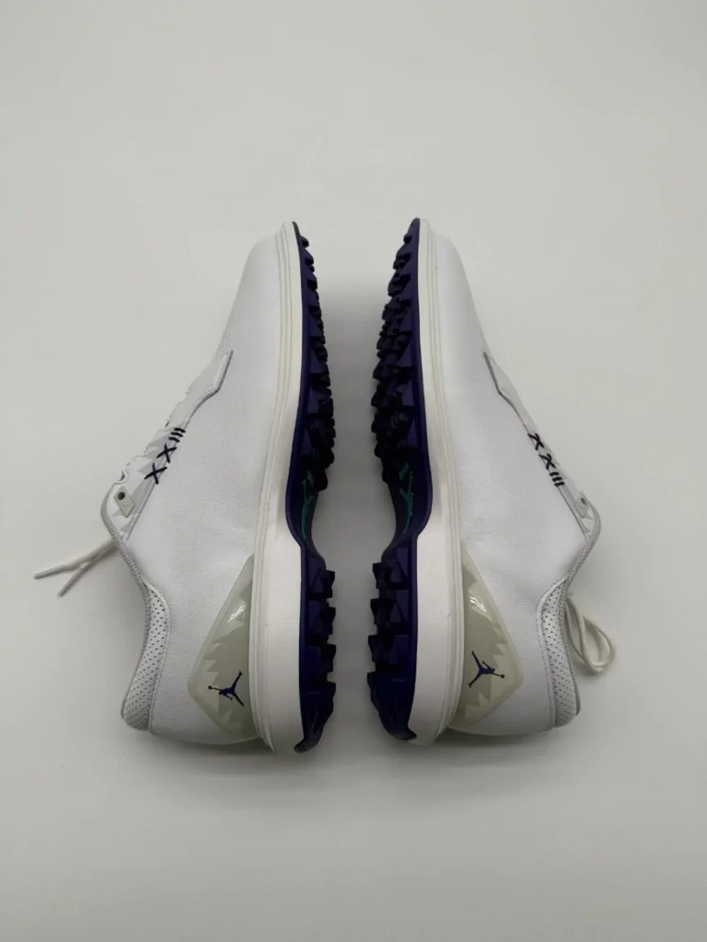 New Jordan ADG 5 Golf Shoes Men's Size 12 White Grape Ice Spikeless FQ6642 100